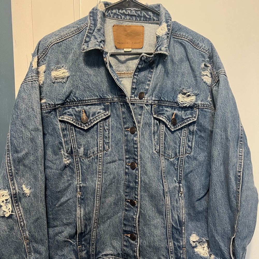 American Eagle Outfitters Blue Denim Jacket